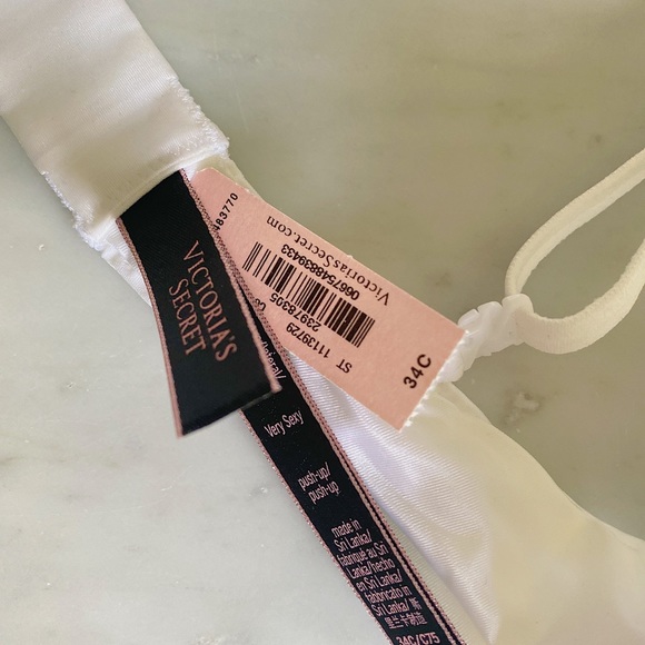 Mermaid Shell Bra Rhinestones Pearls 34C Halloween Costume Victoria Secret Bra - Picture 5 of 5